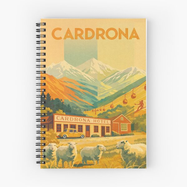 Item preview, Cardona Hotel and Ski Lifts in Otago, New Zealand Alps designed and sold by Aryabek.