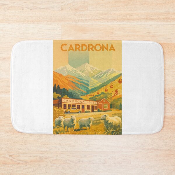Item preview, Cardona Hotel and Ski Lifts in Otago, New Zealand Alps designed and sold by Aryabek.