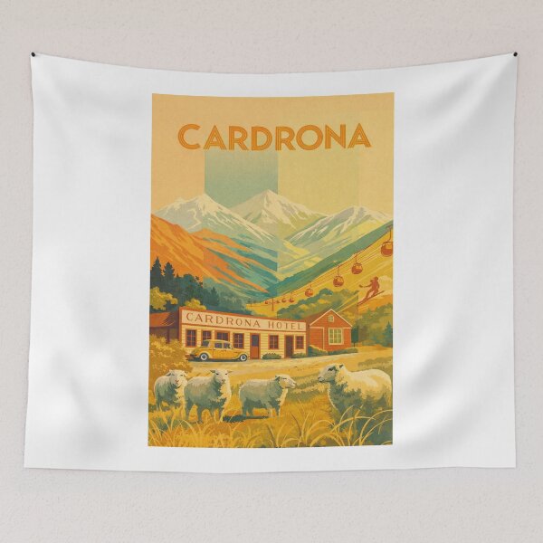 Item preview, Cardona Hotel and Ski Lifts in Otago, New Zealand Alps designed and sold by Aryabek.