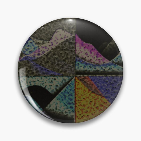 Item preview, four currents dark enameled colorful geometric abstract design designed and sold by SmashingDeals.