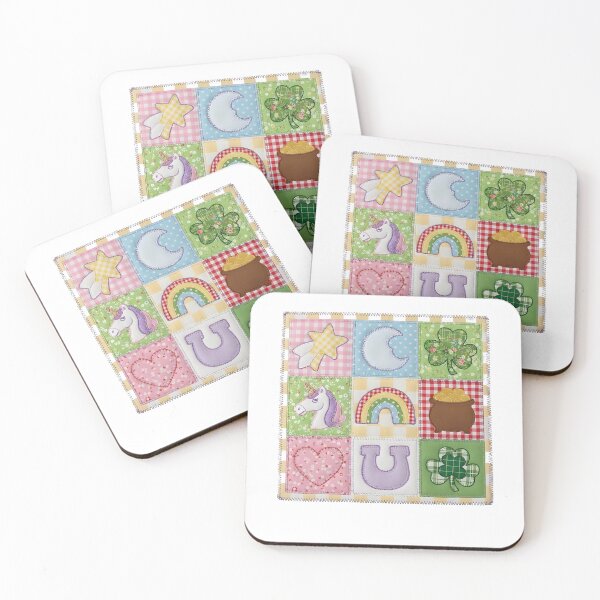Item preview, Patchwork Floral Lucky Charms designed and sold by Spencerhowar.