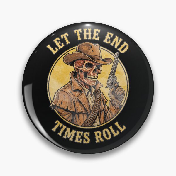 Item preview, Let The End Times Roll Skeleton Cowboy designed and sold by AdyKurniawan.