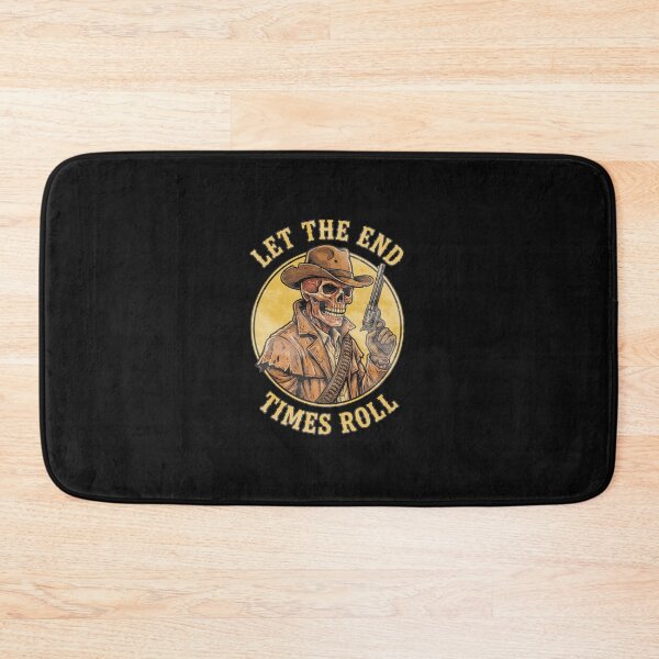 Item preview, Let The End Times Roll Skeleton Cowboy designed and sold by AdyKurniawan.