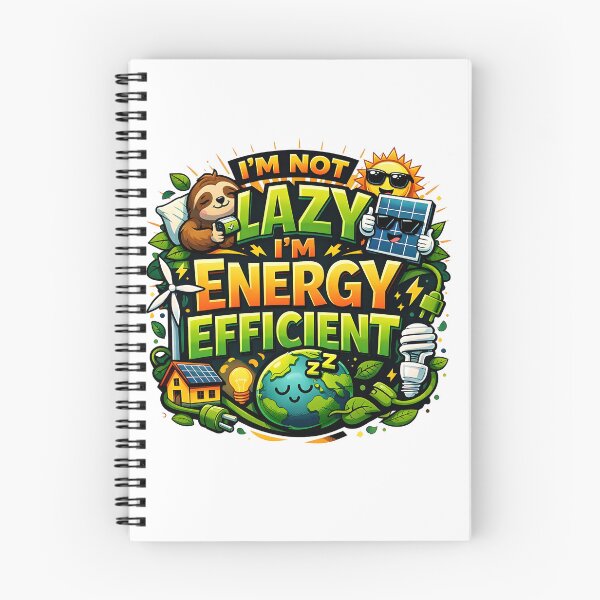 Item preview, I’m Not Lazy, I’m Energy Efficient designed and sold by retailmaster.