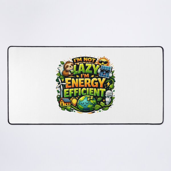 Item preview, I’m Not Lazy, I’m Energy Efficient designed and sold by retailmaster.