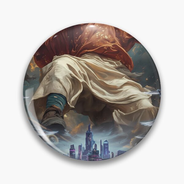 Item preview, Jesus Christ over futuristic city designed and sold by Daniel Abdelmaseih.