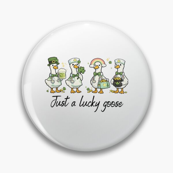 Item preview, Just A Lucky Goose Nurse designed and sold by Spencerhowar.