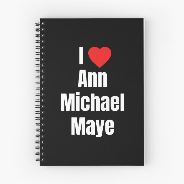 Item preview, I Love Ann Michael Maye designed and sold by StickLoveFamily.