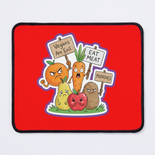 Item preview, Anti Vegan Vegetables Eat Meat designed and sold by AdyKurniawan.