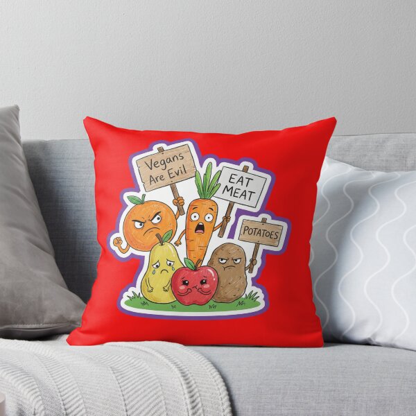 Item preview, Anti Vegan Vegetables Eat Meat designed and sold by AdyKurniawan.