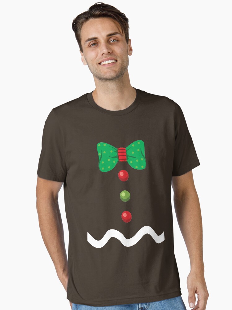 Gingerbread Man Christmas Costume T-Shirt Gingerbread Man Christmas Costume T-Shirt