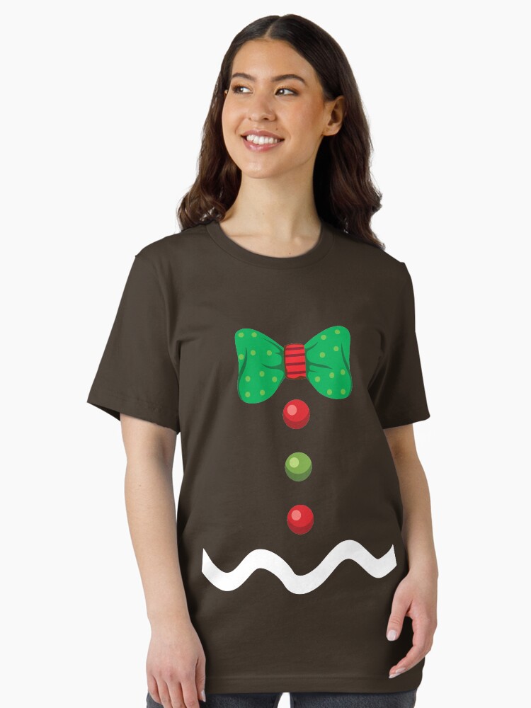 Gingerbread Man Christmas Costume T-Shirt Gingerbread Man Christmas Costume T-Shirt