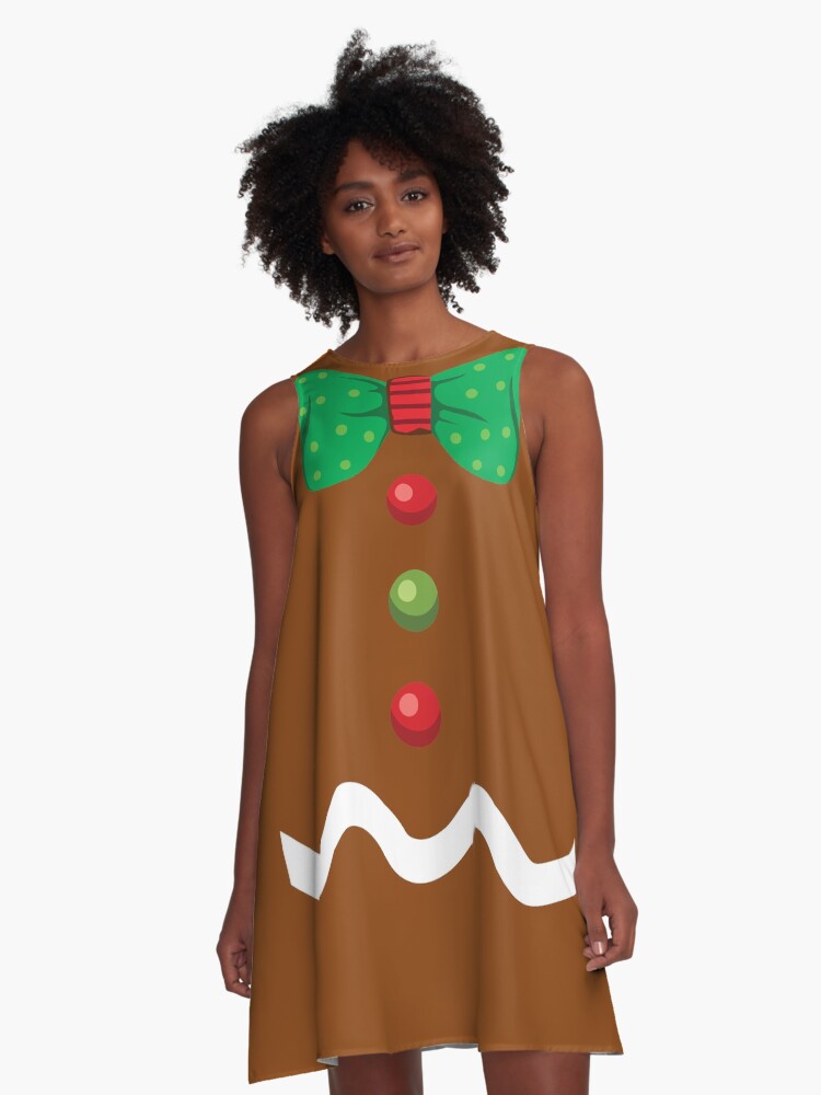 gingerbread man blouse