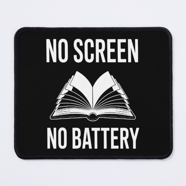 Item preview, Books No Screen No Battery designed and sold by mandiana.