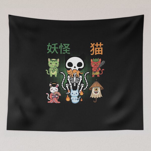 Item preview, Yokai Cat Japanese Demon Parade designed and sold by AdyKurniawan.