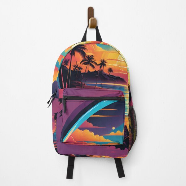 Item preview, Neon Sunset Portal to Paradise designed and sold by CASASIS_MERCH.
