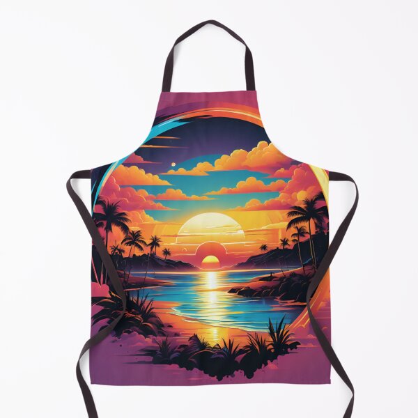 Item preview, Neon Sunset Portal to Paradise designed and sold by CASASIS_MERCH.