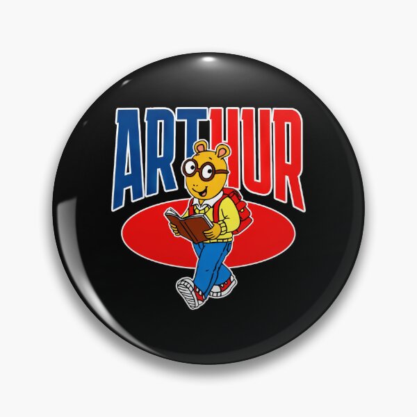Item preview, Arthur Blue Red Logo Jumping Character designed and sold by Lucldwellez.