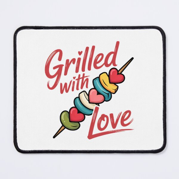 Item preview, Grilled with Love BBQ Food Art designed and sold by SplashTastic.