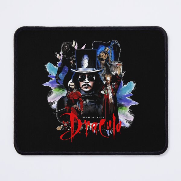 Item preview, Bram Stoker's Dracula Dark Fantasy Collage Portrait designed and sold by Gerright.