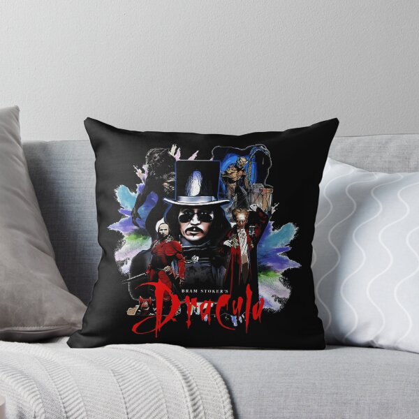 Item preview, Bram Stoker's Dracula Dark Fantasy Collage Portrait designed and sold by Gerright.