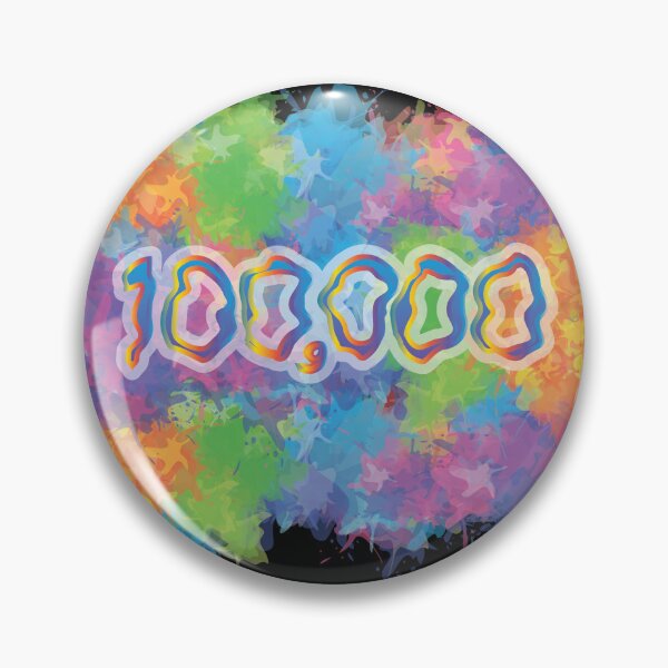 Item preview, 100 Thousand – Social Media Milestone for Content Creators and influencers designed and sold by PCStudio57.