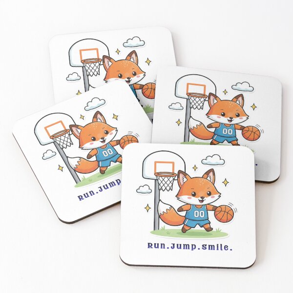Item preview, Cute Fox Basketball Player Design designed and sold by LoudVictory.