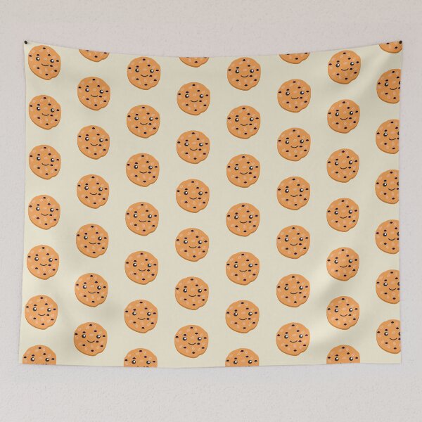 Item preview, Cute Kawaii Oatmeal Raisin Cookie designed and sold by Hedgie Designs.