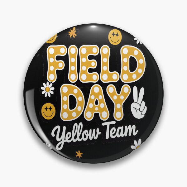 Artikelvorschau, Groovy Field Day Gelbes Team entworfen und verkauft von brinbotty.