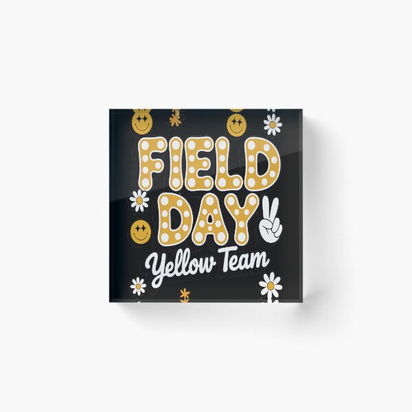 Item preview, Groovy Field Day Yellow Team designed and sold by brinbotty.