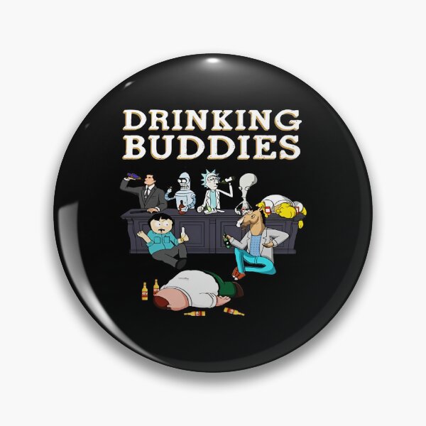 Item preview, BoJack Horseman Drinking Buddies Cartoon Group designed and sold by Virginalstonn.