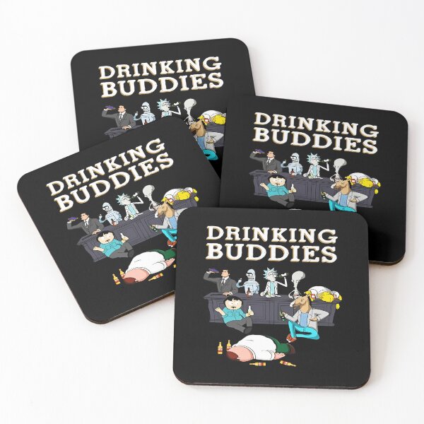 Item preview, BoJack Horseman Drinking Buddies Cartoon Group designed and sold by Virginalstonn.