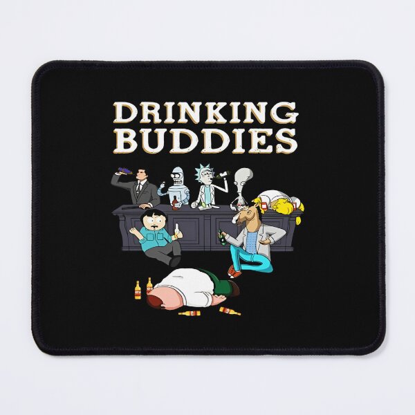 Item preview, BoJack Horseman Drinking Buddies Cartoon Group designed and sold by Virginalstonn.
