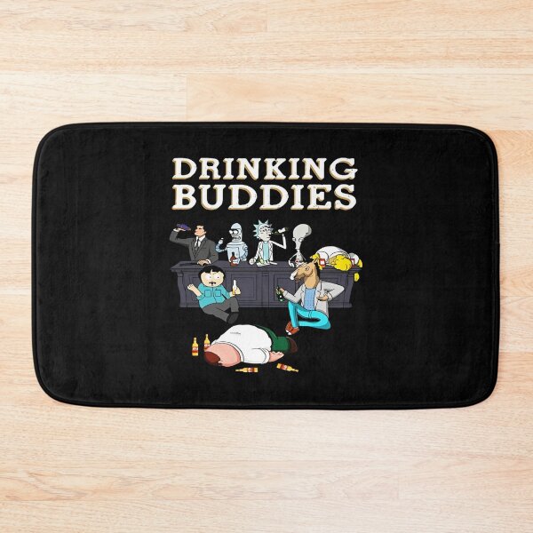 Item preview, BoJack Horseman Drinking Buddies Cartoon Group designed and sold by Virginalstonn.