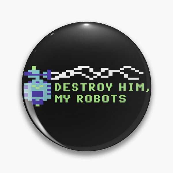 Item preview, Gaming Impossible Mission Robot - Destroy Him My Robots designed and sold by fashiontrend01.