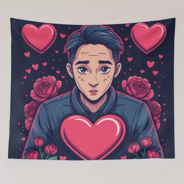 Item preview, In love, roses and a heart designed and sold by Mianku | Für das Leben.