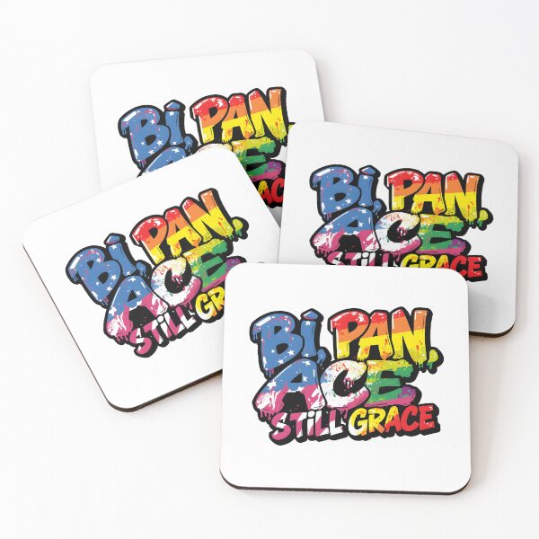 Item preview, Bi Pan Ace Still Grace Shirt | Funny LGBTQ Pride Quote | Colorful Queer Typography for Bi Pansexual Asexual Visibility designed and sold by Pride_Prints.