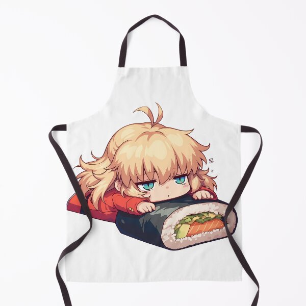 Item preview, Seras Victoria Kawaii Sushi Chibi Hellsing Anime Girl designed and sold by CarlosBender.