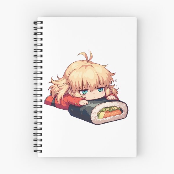 Item preview, Seras Victoria Kawaii Sushi Chibi Hellsing Anime Girl designed and sold by CarlosBender.