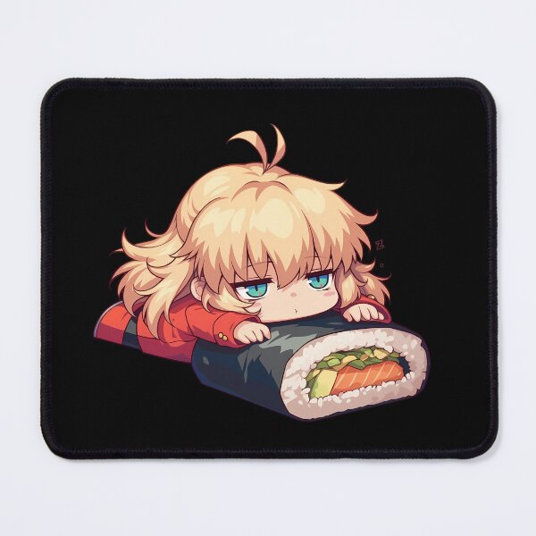 Item preview, Seras Victoria Kawaii Sushi Chibi Hellsing Anime Girl designed and sold by CarlosBender.