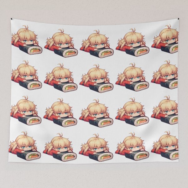 Item preview, Seras Victoria Kawaii Sushi Chibi Hellsing Anime Girl designed and sold by CarlosBender.
