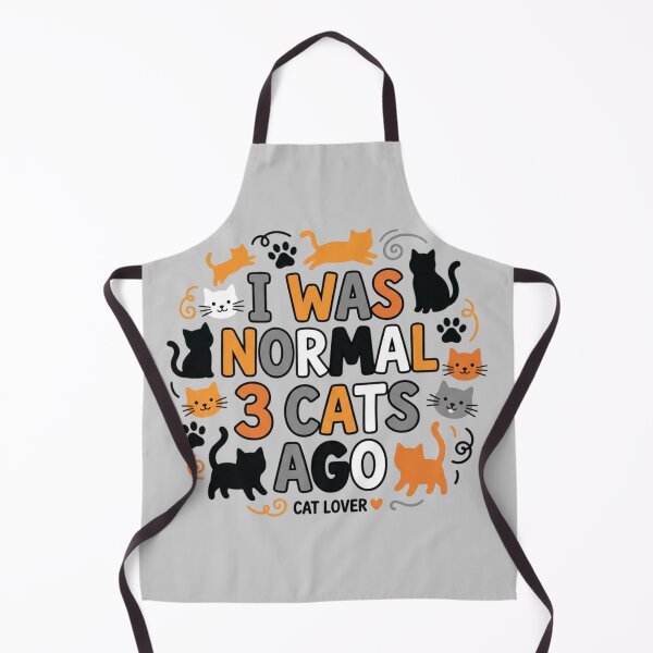 Item preview, I Was Normal 3 Cats Ago - Funny Cat Lover Quote | Crazy Cat Lady Gift designed and sold by ZoomTaDesign.