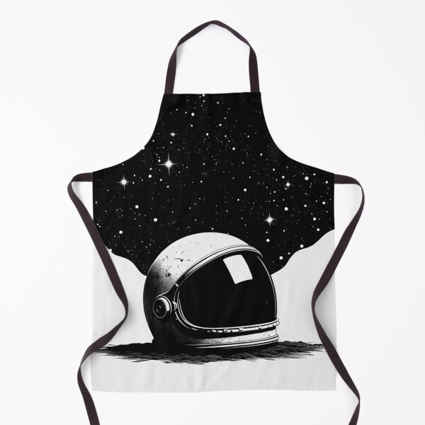 Item preview, Abandoned Astronaut Helmet Resting Under Starry Space Sky designed and sold by SassyArtistry.