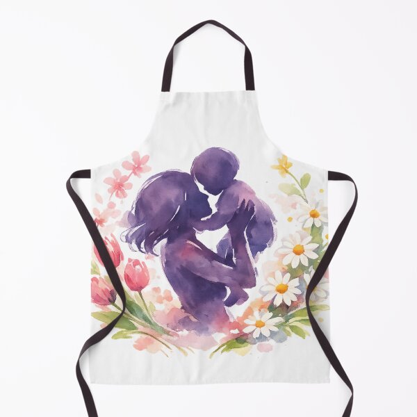 Item preview, Mother and Child Blossoms Watercolor Mothers Day Art designed and sold by FunFitLife Studio.
