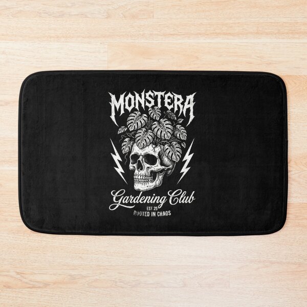 Item preview, Monstera Skull Metal Gardening Club designed and sold by AdyKurniawan.