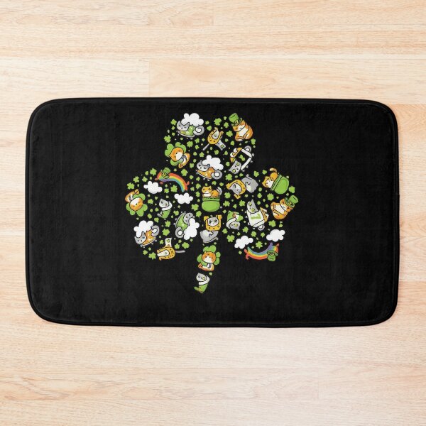 Item preview, Cute St. Patrick's Day  with Cats and Shamrocks designed and sold by PowerSSales.