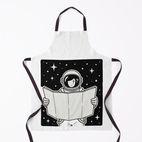 Item preview, Astronaut Holding Map Under Stars With Question Mark designed and sold by SassyArtistry.