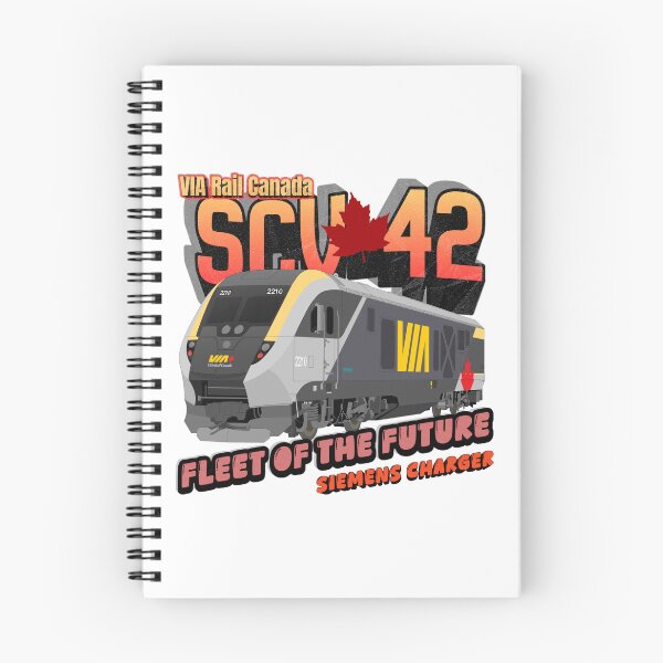 Item preview, NEW VIA Rail Canada Siemens Charger SCV-42 Locomotive art designed and sold by Official Artistic Vehicles.