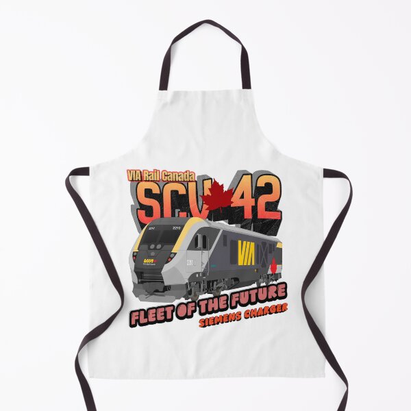 Item preview, NEW VIA Rail Canada Siemens Charger SCV-42 Locomotive art designed and sold by Official Artistic Vehicles.