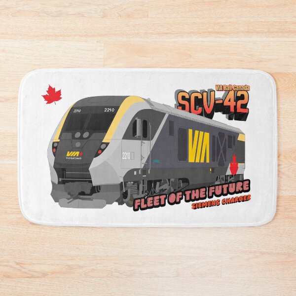 Item preview, NEW VIA Rail Canada Siemens Charger SCV-42 Locomotive art designed and sold by Official Artistic Vehicles.